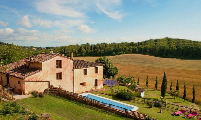 Simignano Villa | ALQUILER DE TODOS LOS HOTELES - Encantadora villa toscana con piscina, jacuzzi, aire acondicionado, Siena 15 km