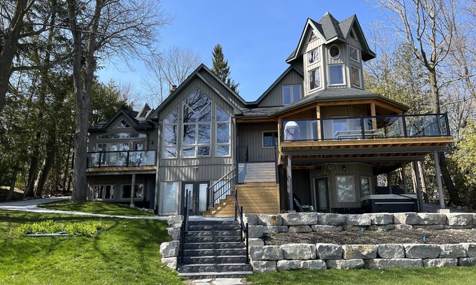 Oro-Medonte Cabaña | Toda la temporada Cottage Water Front en Simcoe Lake