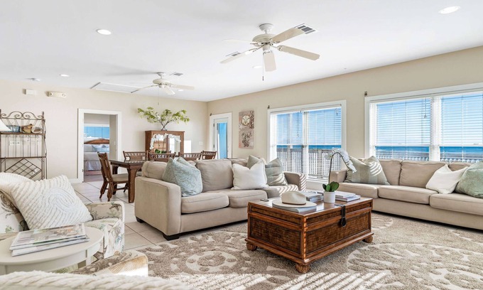 Dune Allen Beach Casa | All Suite Gulf Front Home with Private Beach, 2 Bikes, and Stunning Views
