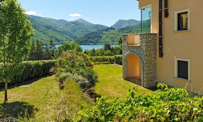 Scanno Casa | Casa de vacaciones seductora en Scanno con jardín