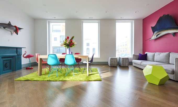 Wicker Park Apartamento | Aloha 2.0 - Pink Bedroom
