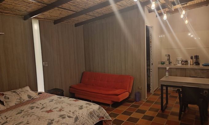 Sutamarchan Cabina | Alojamiento Rural mágico entre rio montañas y desierto Amonitas Glamping Deluxe