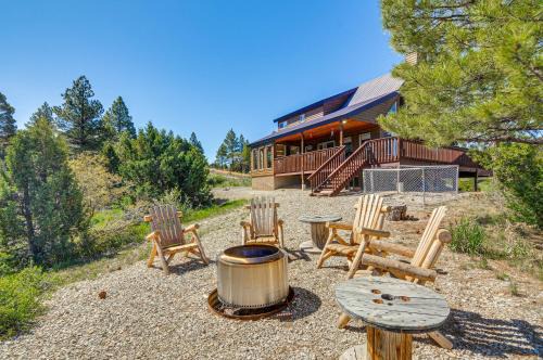 Long Valley Junction Casa | Alton Cabin with Wraparound Deck, Forest Views