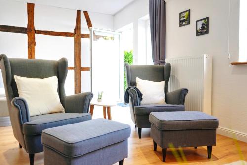Fallersleben Apartamento | Altstadt Apartment II - Terrasse- Waschmaschine- Parkplatz