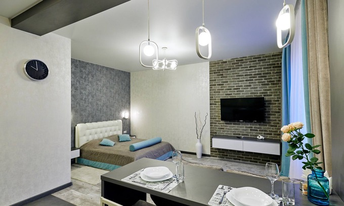 Tsentralny District Apartamento | AmaFlat 47m2 City center. Bright and comfy. Modern building