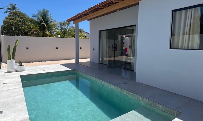 Sao Jose da Coroa Grande Casa | Amazing house with pool and 3 bedrooms - Sanzé - Maragogi/AL