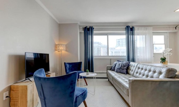 Downtown Montreal Apartamento | Amazing 1-bedroom apartment in MTL Downtown