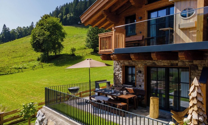 Wagrain Chalet De Esquí | Amazing chalet with sauna right by the ski lift