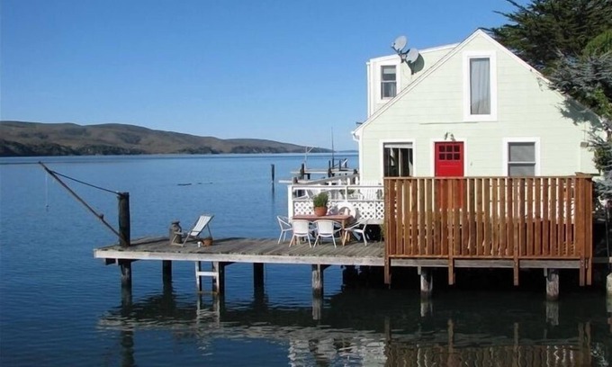 Marshall Cabaña | Amazing Point Reyes Cottage sentado directamente en Tomales Bay.