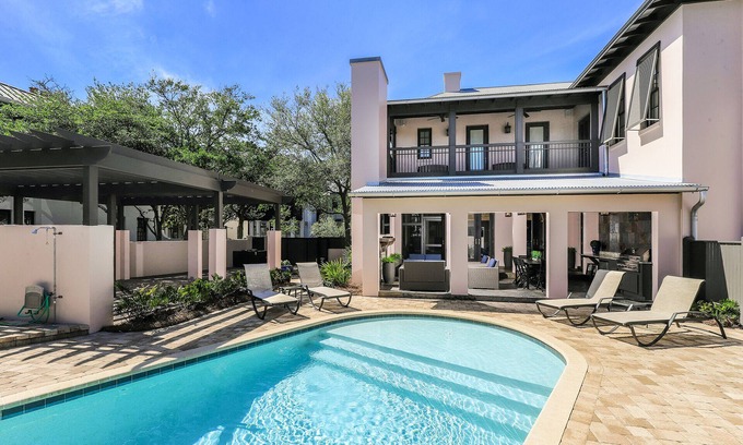 Rosemary Beach Casa | Cabaña 'Amazing Grace' en Rosemary Beach con piscina privada