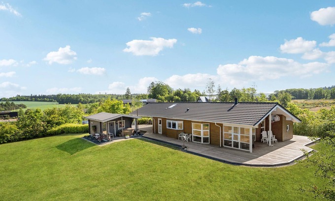 Krejbjerg Casa | Increíble casa en Ejstrupholm con sauna