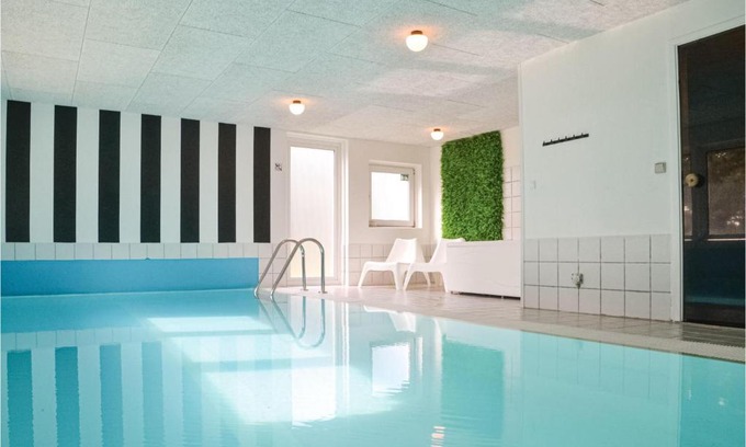 Vejers Casa | Stunning home in Vejers Strand with 4 Bedrooms, WiFi and Indoor swimming pool