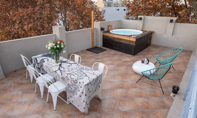 Palermo Casa | Amazing house 5 bed 5 bath terrace /BBQ jacuzzi breakfast In Palermo