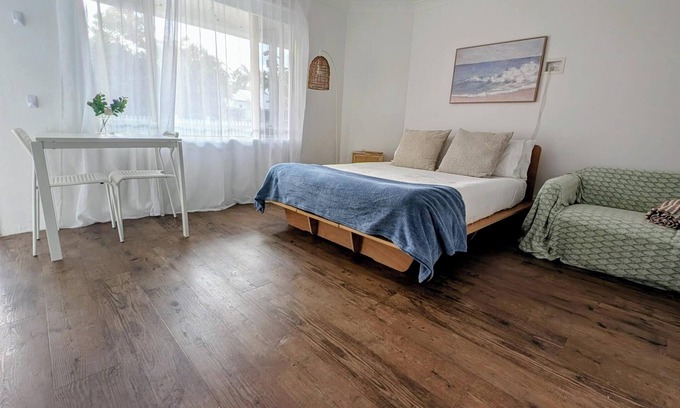 Byron Bay Apartamento | Walk to beach+cafes+shops | Aircon +Heat | Very clean | 4.95 stars