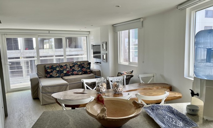 Punta Hansa Apartamento | Amplio Penthouse con Piscina a Pasos de la Playa
