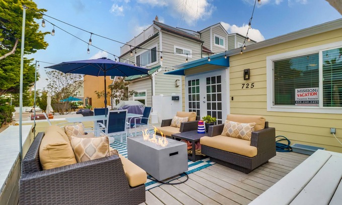 Mission Beach Casa | Amazing single family home just steps to the ocean in Mission Beach.