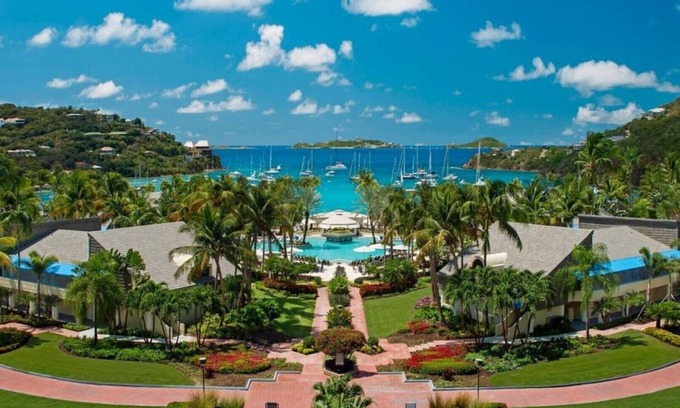 Estate Chocolate Hole and Great Cruz Bay Condominio | GANGA / Lujosa villa 3BD en Westin con piscina privada 2/08/20 -2/15/20