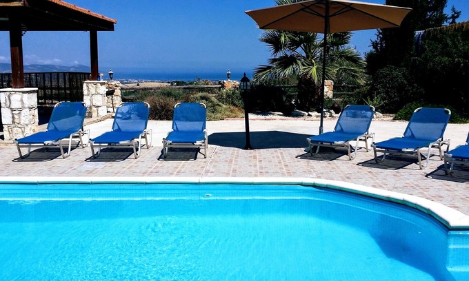 Peristerona Villa | Vistas increíbles del océano, Akamas Peninsular, Evretou Maldita sea de esta villa privada