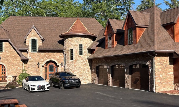 Wallenpaupauk Lake Estates Casa | Increíble, de lujo, frente a un lago único en las montañas Pocono