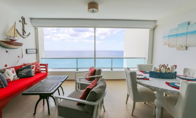 Villas Del Mar Apartamento | Vista Increible Piso11| Cocina Full| FrentePlaya