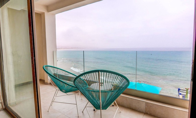 Anza Apartamento | Amlal-Apartamento-Baño para personas con movilidad reducida-Vista al Mar