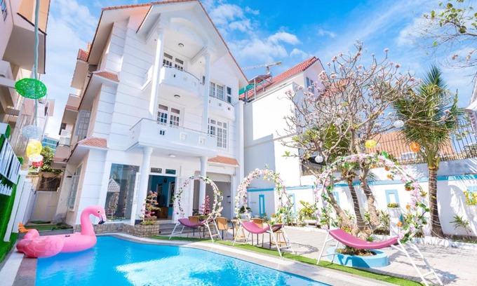 Thang Tam Villa | Amy Villa 2 - Gần Biển - Bida - Karaoke - Phòng Xông Hơi