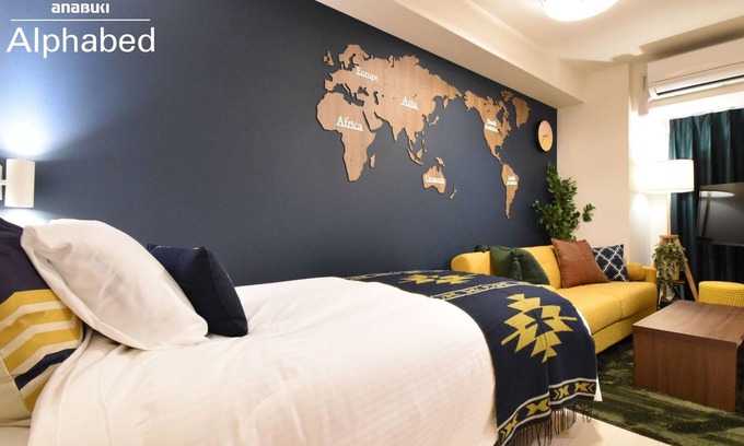 Kita Ward Apartamento | An exciting bunk bed room where you can spend time - Alphabed Okayama Sennichimae 101 / Okayama Okayama