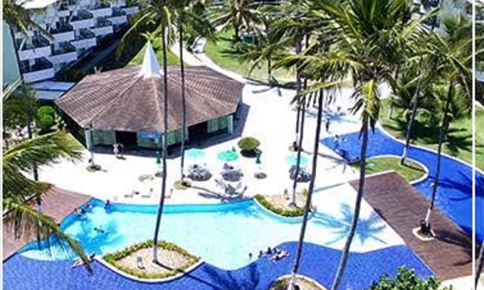 Centro Complejo | Ancla plana Resort, Beira Mar, 02 km de la ciudad de Porto de Galinhas, 06 personas.
