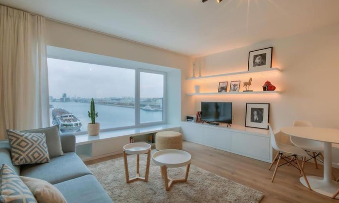 De Kaaien Apartamento | ANCHOR LODGE ANTWERP Unique Appartment view MAS!