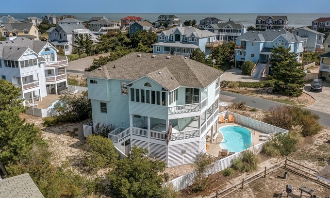 Ocean Hill Casa | Anclas de distancia | 650 pies de la playa | Piscina Privada, Tina Caliente