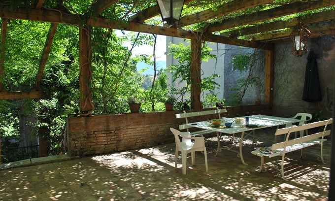 Palau-del-Vidre Casa | Ancienne Maison Vigneronne Piscine/tennis - 4 Chambres -12 Couchages - Pkg Privé