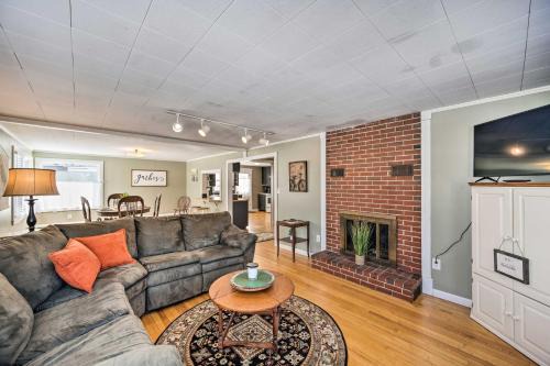 Sunday River Area Casa | Andover House with Private Yard and ATV Trail Access!