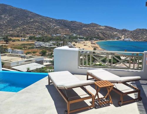 Ios Casa | Anemone III house w Private Pool 5 minute from beach