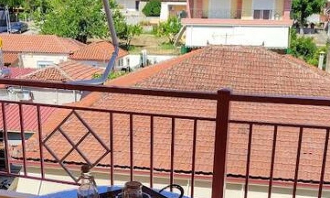 Molos-Agios Konstantinos Apartamento | Angela's Apartment with beautiful balcony view