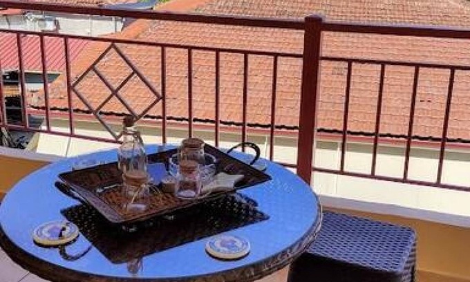Molos-Agios Konstantinos Apartamento | Angela's Apartment with beautiful balcony view