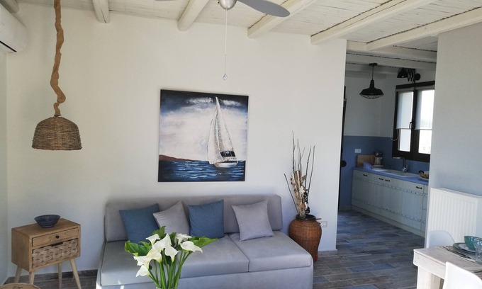 Sarlata Villa | Anio Residence - Rústico, moderno y tranquilo - Terraza con vistas al mar - Playas cercanas