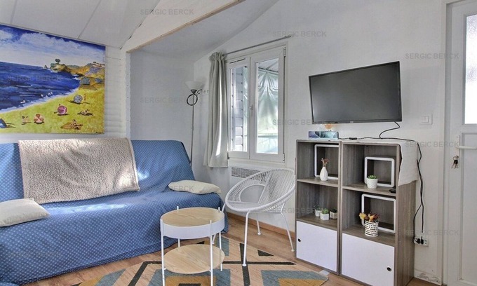 Berck-sur-Mer Chalet De Esquí | Annonce Professionnelle : Charmant Chalet Pour 4 Personnes, Situation Idéale Entre Plage Et..