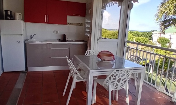 Anse des Rochers Apartamento | Anse des Rochers Studio Proche Plage et Piscine