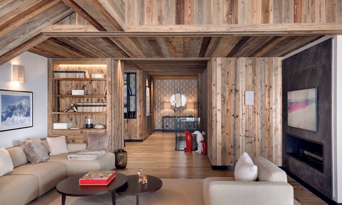 Meribel Apartamento | Antarès NAOS 204D - huge duplex luxury apartment ski in/ski out