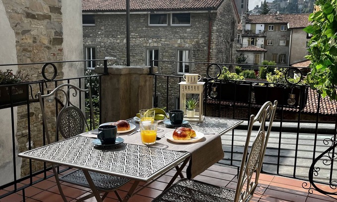 Bergamo Apartamento | "ANTICA TERRAZZA" Charme & Relax