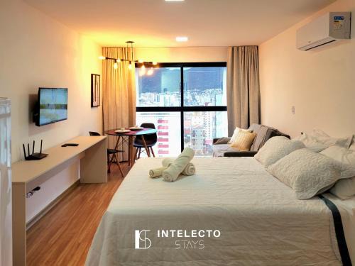 Regiao Urbana Homogenea X Apartamento | Apê 75 Central, Jacuzzi, Academia, A/C, Vista Top