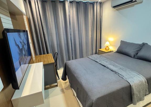 Dom Expedito Apartamento | AP completo próx ao Shopping com piscina, garagem e ar