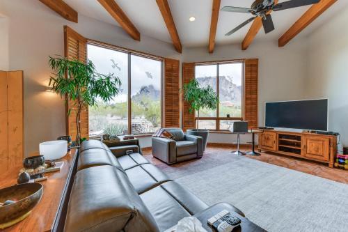 Apache Junction Casa | Apache Junction Desert Gem with Patio and Views!