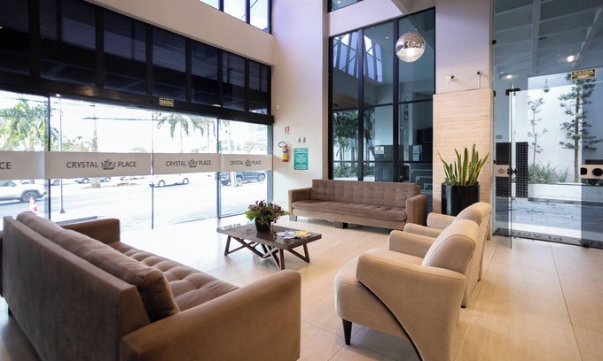 Setor Pedro Ludovico Apartamento | Apart-hotel com Wi-Fi, bem localizado com piscina