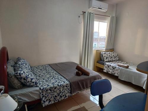 Santo Angelo Apartamento | Apart próximo a Unimed, Catedral e HSA de 2 quartos com 2 Ar-cond, mini-Academia e garagem no Centro-sul
