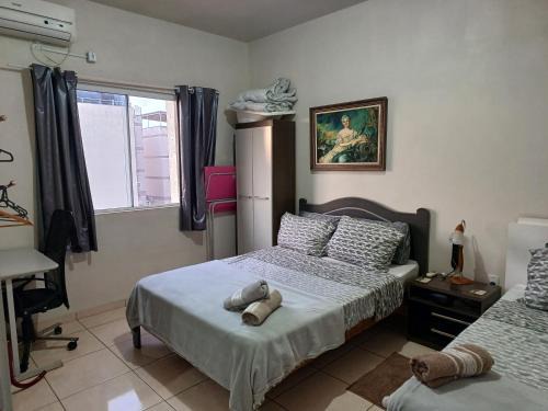 Santo Angelo Apartamento | Apart próximo a Unimed, Catedral e HSA de 2 quartos com 2 Ar, mini-Academia e garagem no Centro-sul