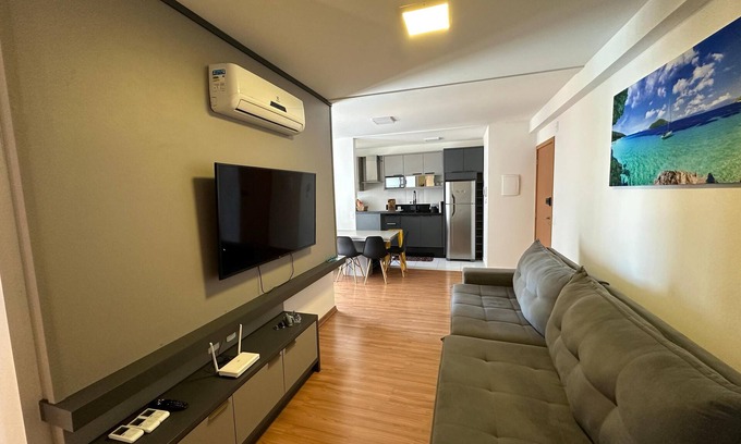 Barra Velha Apartamento | Apart. Standing on the sand in Barra Velha, 25 km from Beto Carrero