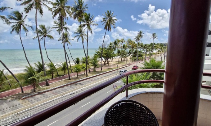 Cabo Branco Apartamento | Apartamento Encantador Vista Mar em Cabo Branco