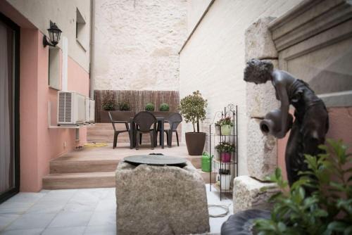 San Lorenzo de El Escorial Apartamento | Apartamento en Centro Histórico con patio Romano