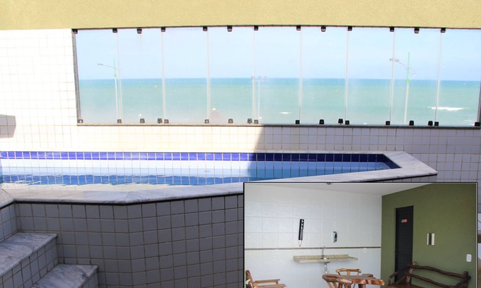 Jatiuca Apartamento | Apartamento Beira mar com Piscina Dois Quartos